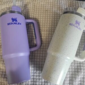 Stanley Purple and Speckled Tumblers